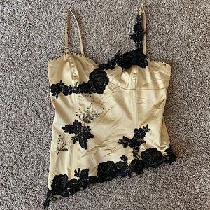 lace corset top